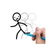 ไอคอน Stickman: Draw animation