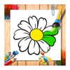 Flowers Coloring Books - Paint Flowers Pages icon