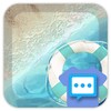 Leisurely sea skin for Next SMS icon