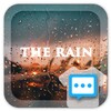 Night scene in the rain skin for Next SMS icon