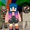 Scary murder in hotel craft icon
