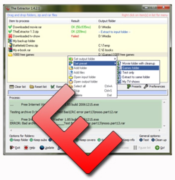 The Extractor for Windows - Download it from Uptodown for free
