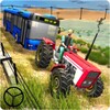 Farming Tractor Pull Bus Games icon
