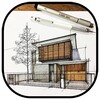 Creative Architecture Drawing icon