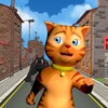 Cat Subway Run: Leo Cat vs Dog icon