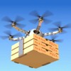 Pizza Home Delivery Drone City icon