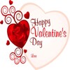 Valentine Day: Greeting, Photo Frames, GIF Quotes icon