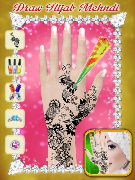 Hijab Hand Art - Preview 4