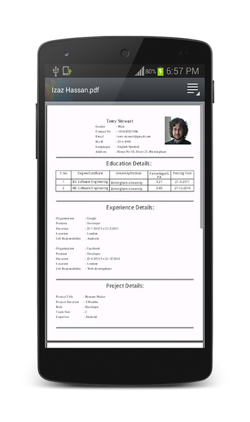 Resume Maker - Preview 13