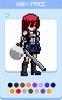 Demon Slayer Pixel Art Games screenshot 4