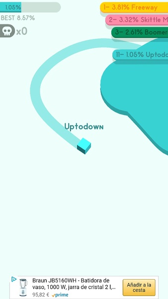 Paper.io 2 for Android - Download the APK from Uptodown