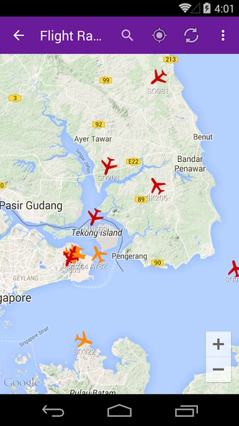 SG Flight Info - Preview 1