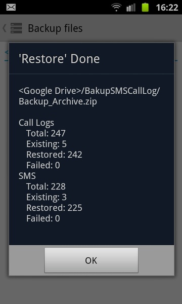 SMS & CallLog Backup - Preview 4