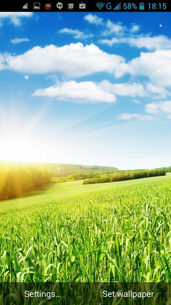G3 Grass Live Wallpaper - Preview 3