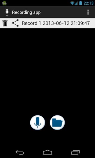 Recording app - Preview 3