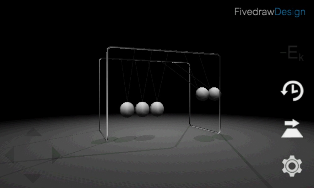3D Newtons Cradle - Preview 3