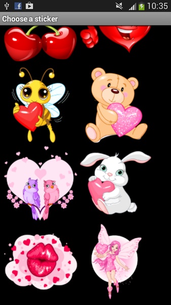 100 Heart Stickers - Preview 2