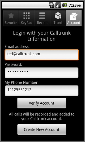 Calltrunk - Preview 6