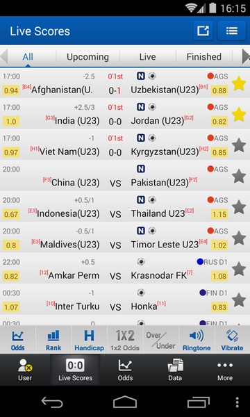 Live Scores - Preview 6