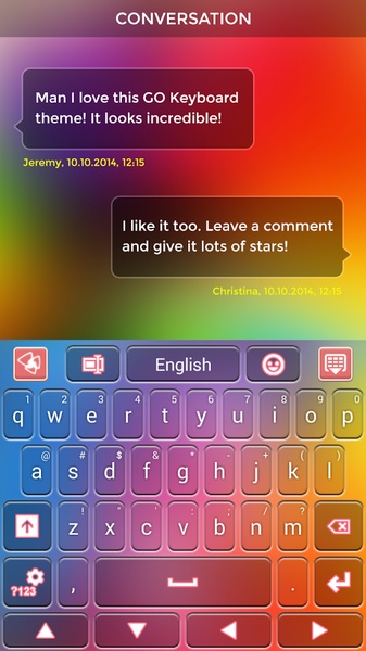Color Keyboard Theme - Preview 13