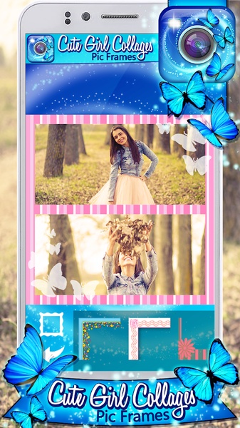 Cute Girl Collages Pic Frames - Preview 5