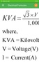 Electrical Formulas screenshot 1