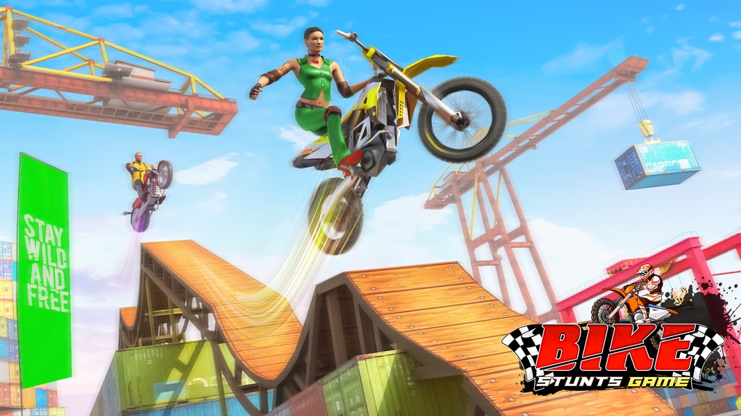 Bike Impossible Tracks Racing Motorcycle Stunts - Preview 21