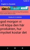 English to Swedish Translator screenshot 1