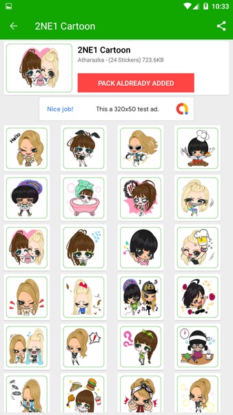 2ne1 Stiker - Preview 2