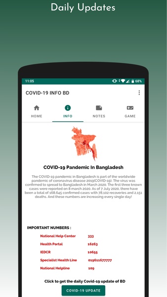COVID-19 INFO BD - Preview 4