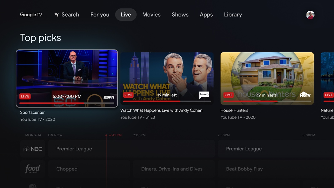 Google TV Home - Preview 2