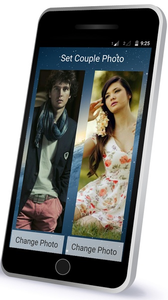 Couple Photo Zipper Lock Screen - Preview 2