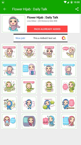Muslimah Stiker Wa - Preview 2