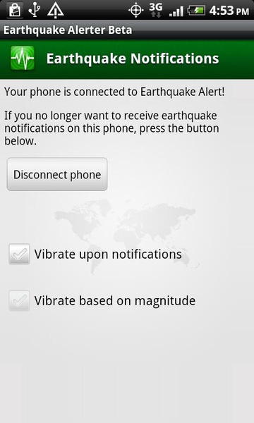 Earthquake Alerter Add-on Free - Preview 1
