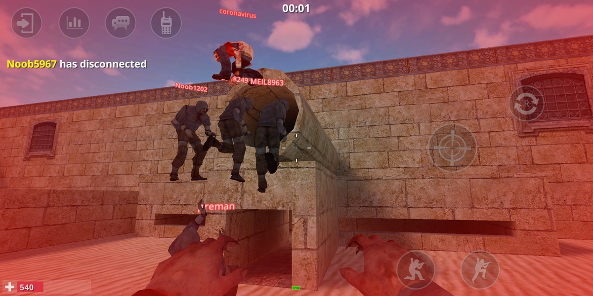 CS:GO Mobile V1.6 [ Zombie Mod ] Android 300 MB