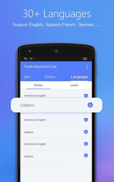 Flash Keyboard Lite - Preview 1