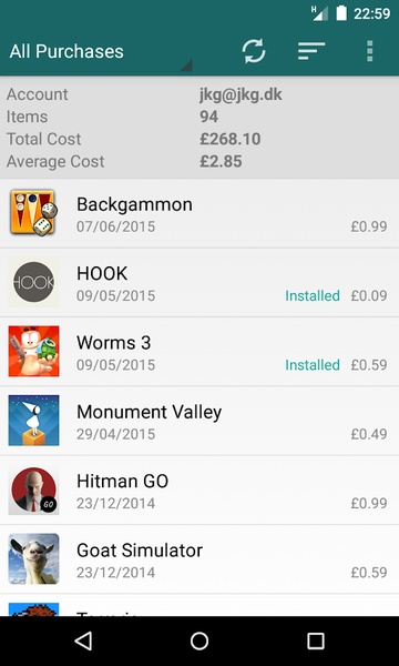 My Paid Apps - Preview 4