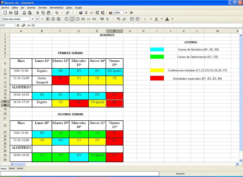 Gnumeric para Windows - Descarga gratis en Uptodown