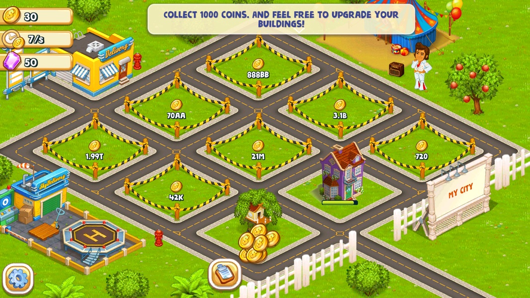 Idle Cartoon City - Preview 1