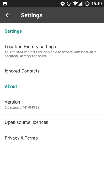 Trusted Contacts - Preview 4