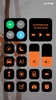 Orange Black Theme screenshot 3