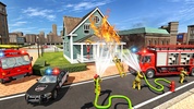 Fire Truck Rescue Simulator 3D screenshot 10
