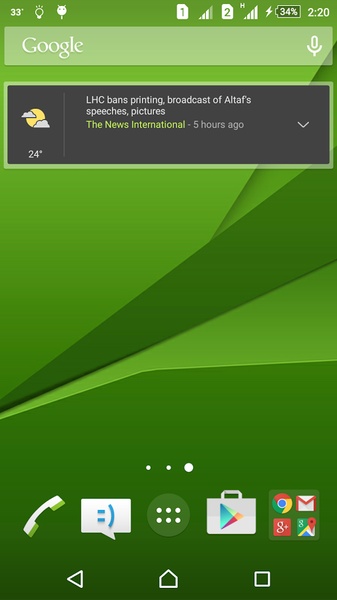 Z5 launcher theme - Preview 5