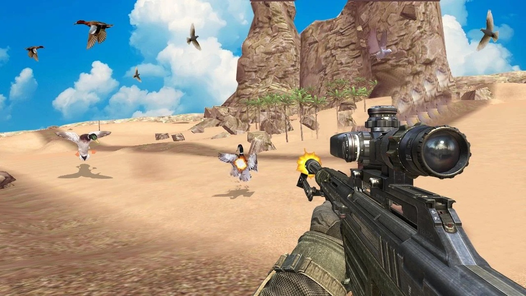 Birds Hunter In Desert - Preview 5