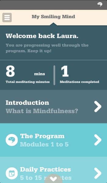 Smiling Mind App - Preview 1