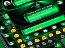 SMS Messages Spheres Green screenshot 1