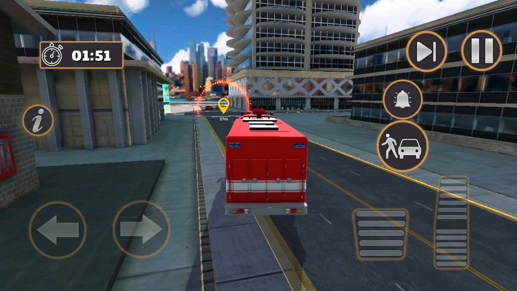 911 Rescue Fire Truck Games 3D - Preview 2