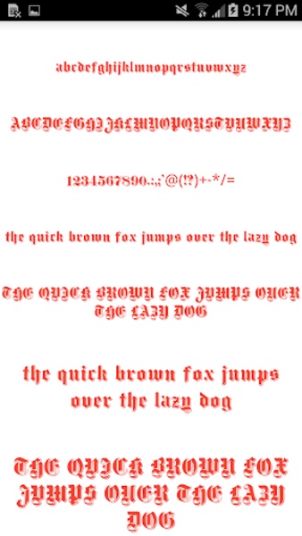 Color Fonts #4 - Preview 4