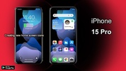 iOS Launcher: iPhone 15 Pro screenshot 1