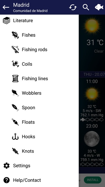 Fishing forecast - Preview 9